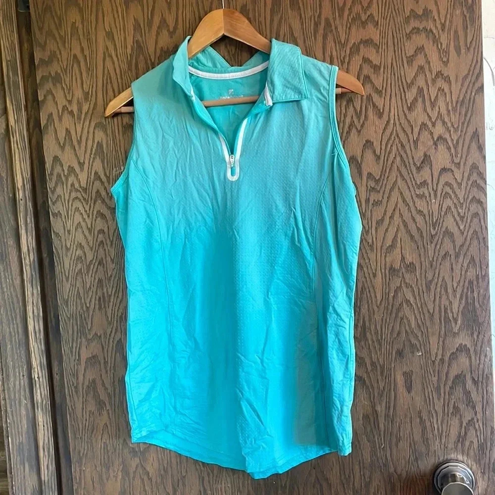 Teal Golf Tank L